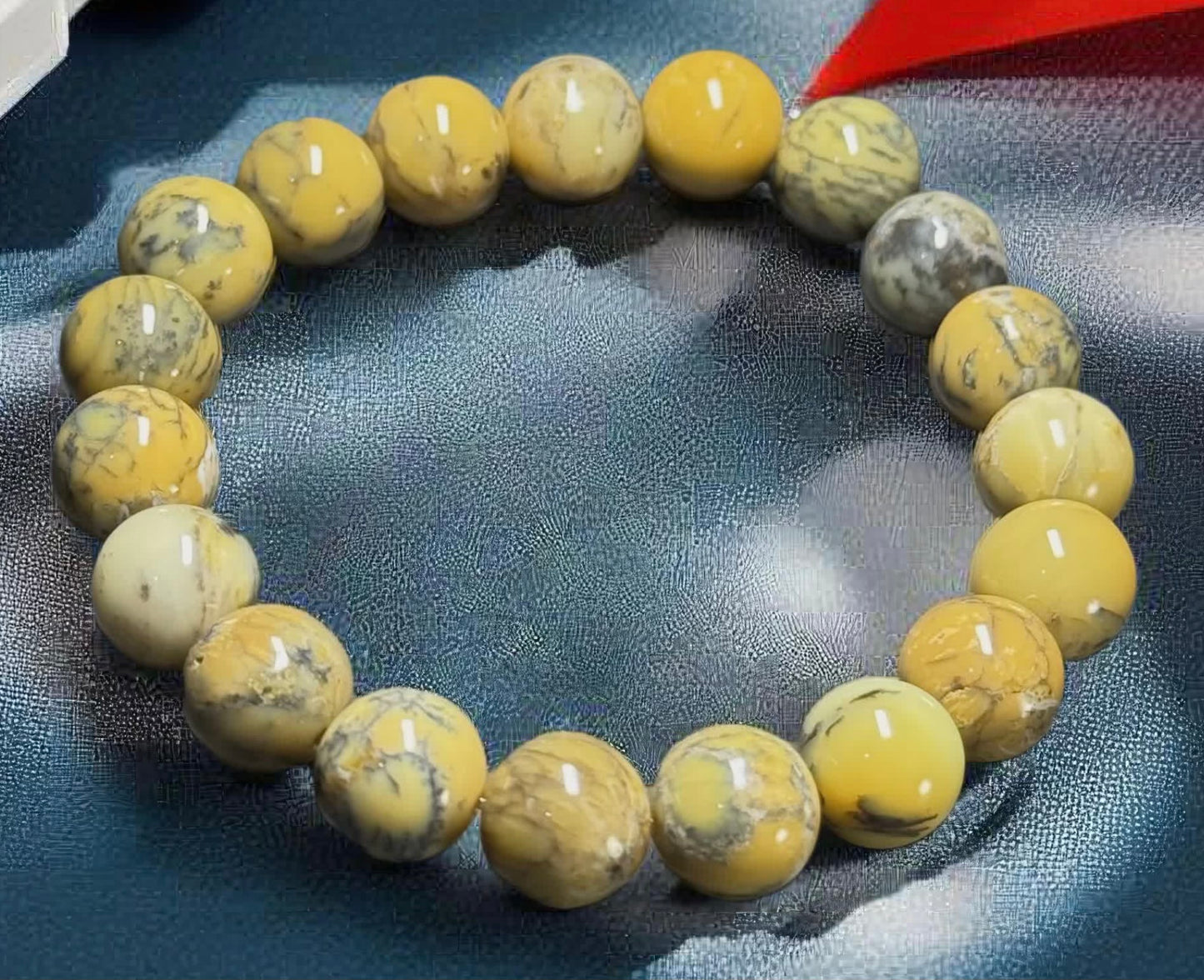 Dentritic opal bracelet